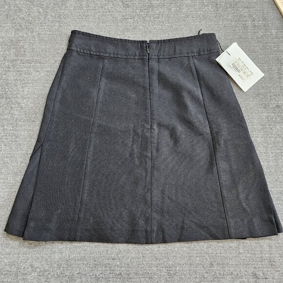 Balenciaga Paris Skirt S US 4 Black Cotton Blend Mini Designer Luxury Goth Chic - Picture 10 of 16